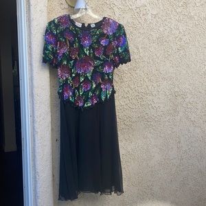 Lawrence Kazar evening dress